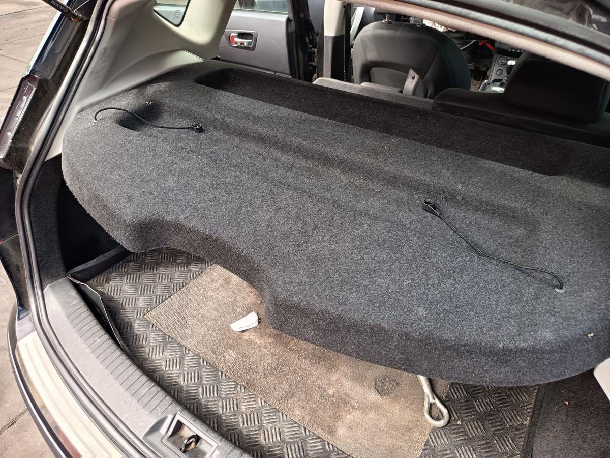 Nissan Qashqai I J10 Hutablage Abdeckung Koffer/Laderaum Anthrazit Bj 2009
