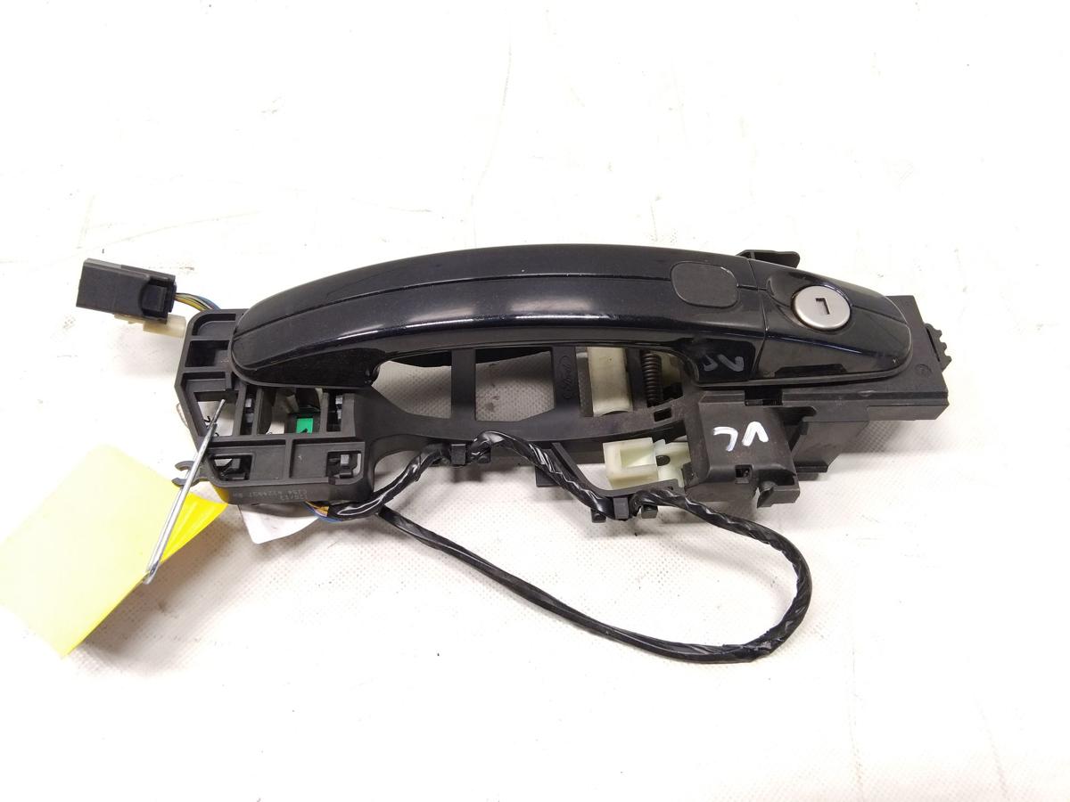 Ford Kuga II original T&uuml;rgriff vorn links mit Tr&auml;ger BJ2013 keyless pantherschwarzmetallic