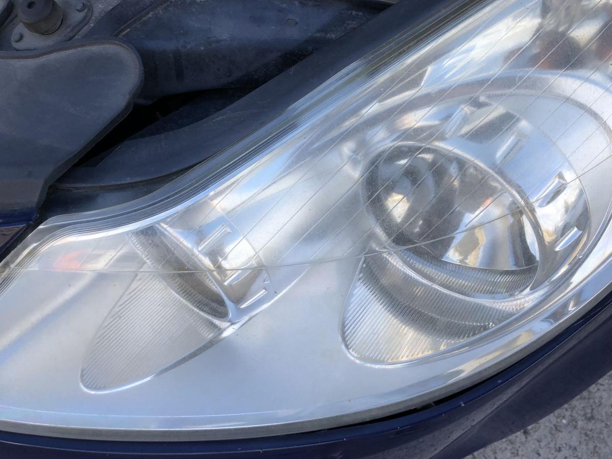 Opel Corsa D Scheinwerfer links Frontscheinwerfer Halogen OEM Trüb bis 2010
