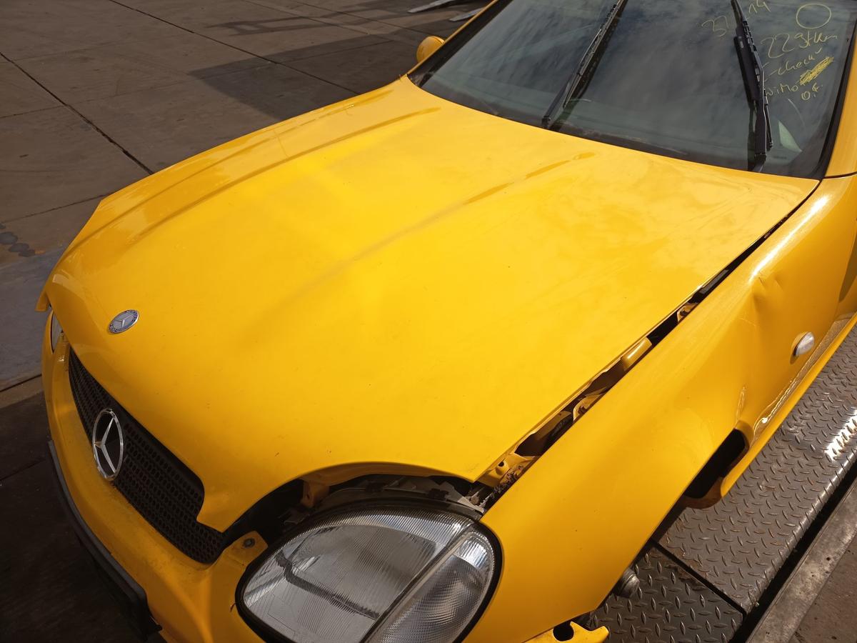 Mercedes SLK R170 original Motorhaube 685 Yellowstone Metallic Baujahr 1999