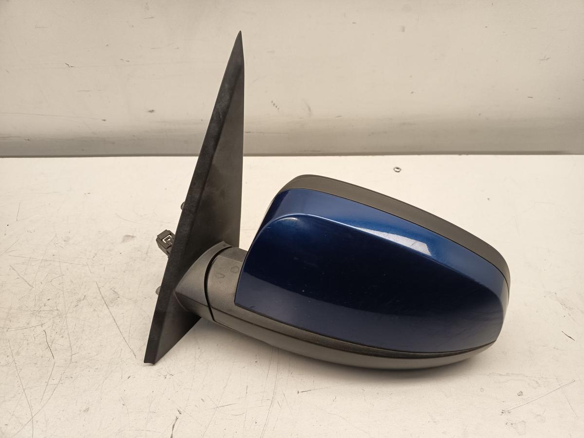 Opel Meriva A original Au&szlig;enspiegel links elktr anklappbar Z21B Blau Bj 2004