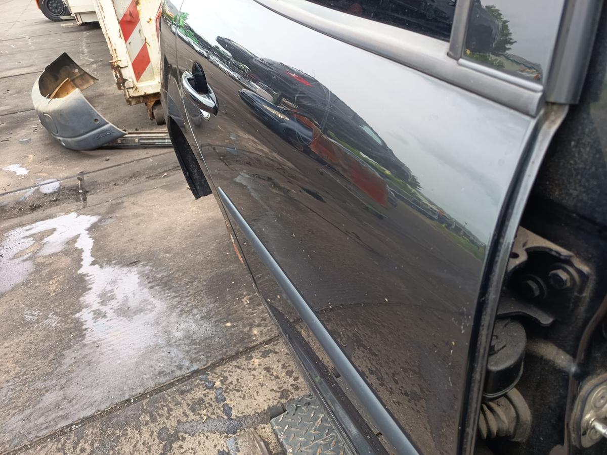 Peugeot 207 original Tür hinten rechts Fond EXL Obsidianschwarz Bj 2008