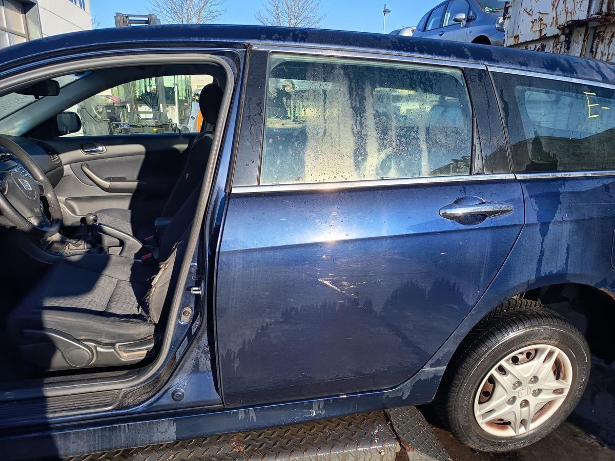 Honda Accord VII Tourer original T&uuml;r hinten links Fond Royal Blue Bj 2006