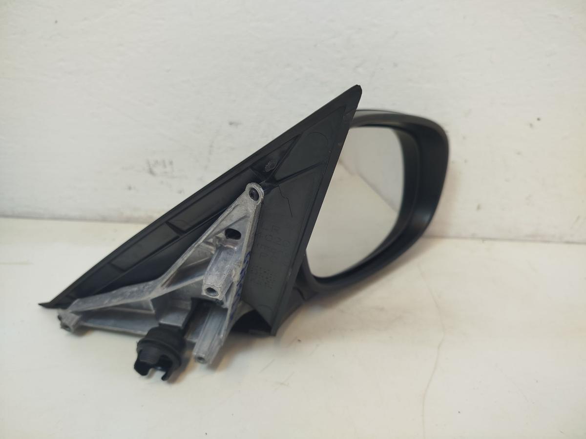 BMW 1er E87 LCI Au&szlig;enspiegel rechts R&uuml;ckspiegel Seitenspiegel ele 668 schwarz II