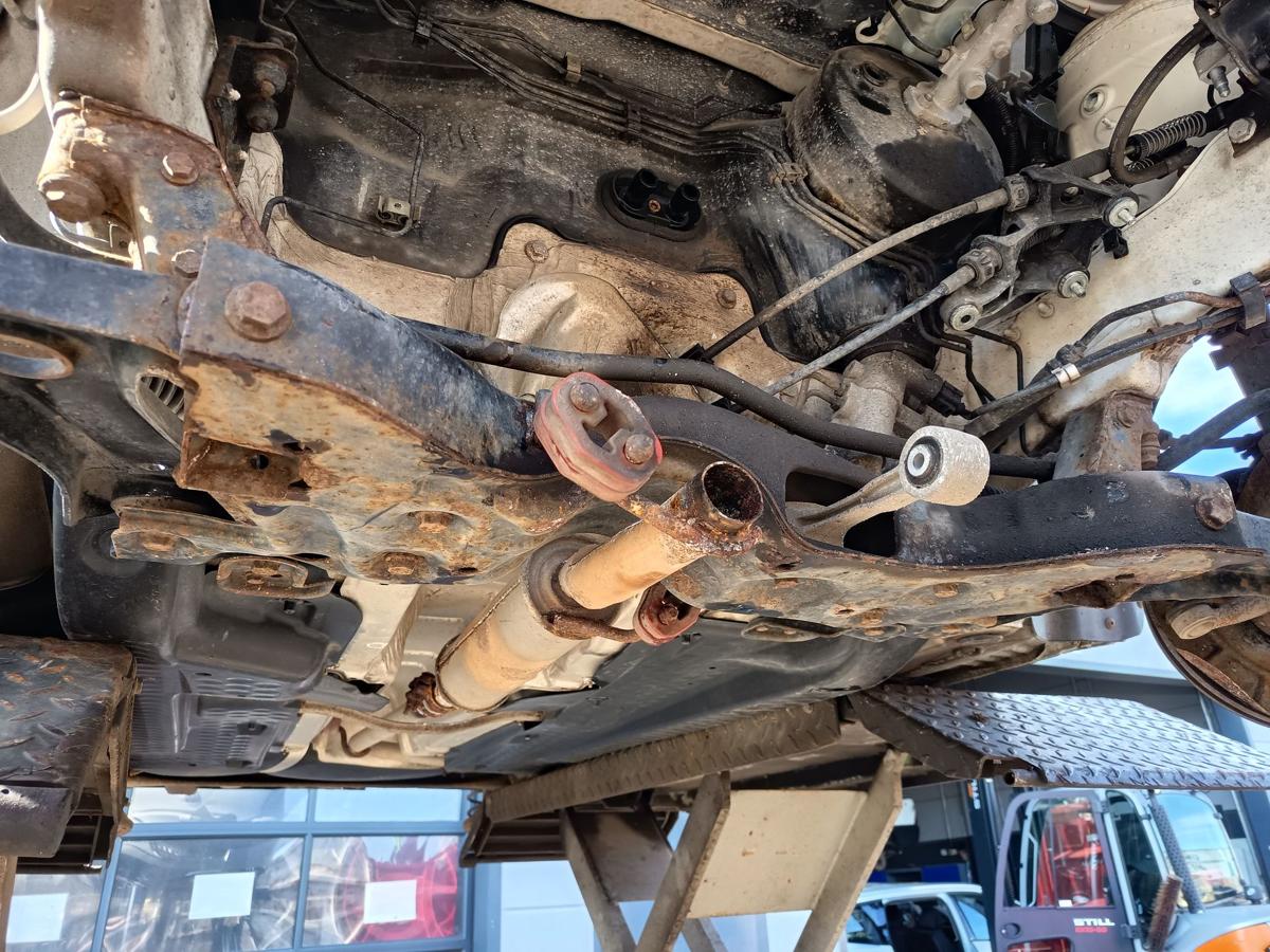 VW Polo 9N3 original Vorderachstr&auml;ger Aggregat 6R0199315J 146tkm Bj 2009