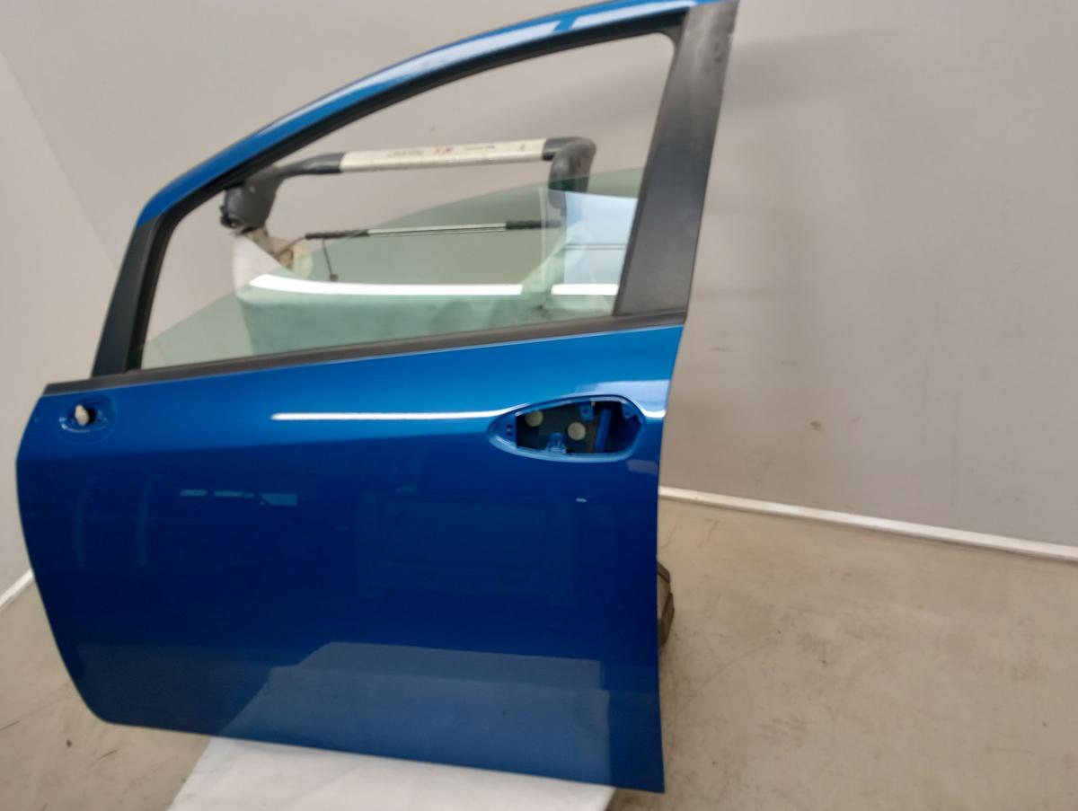 Fiat Punto 199 orig Tür vorn links Fahrertür 494B Acid Jazz Blau 5trg Facelift Bj 12
