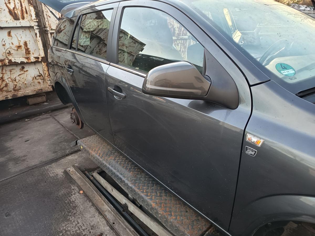 Opel Astra H original T&uuml;r vorn rechts Beifahrer Z177 Karbongrau Bj 2010