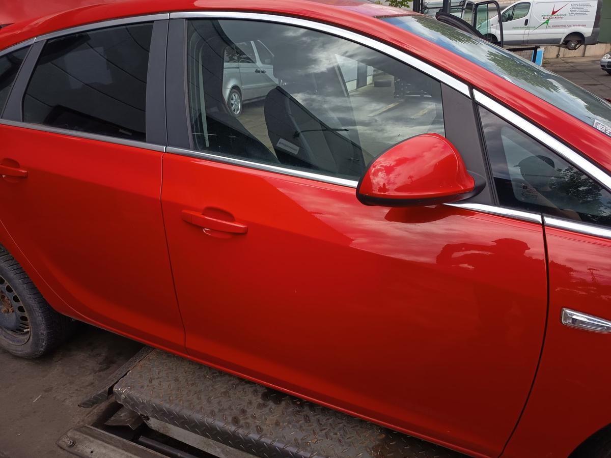 Opel Astra J original T&uuml;r vorn rechts Beifahrer 5t&uuml;rer Z50B Power red Bj 2010