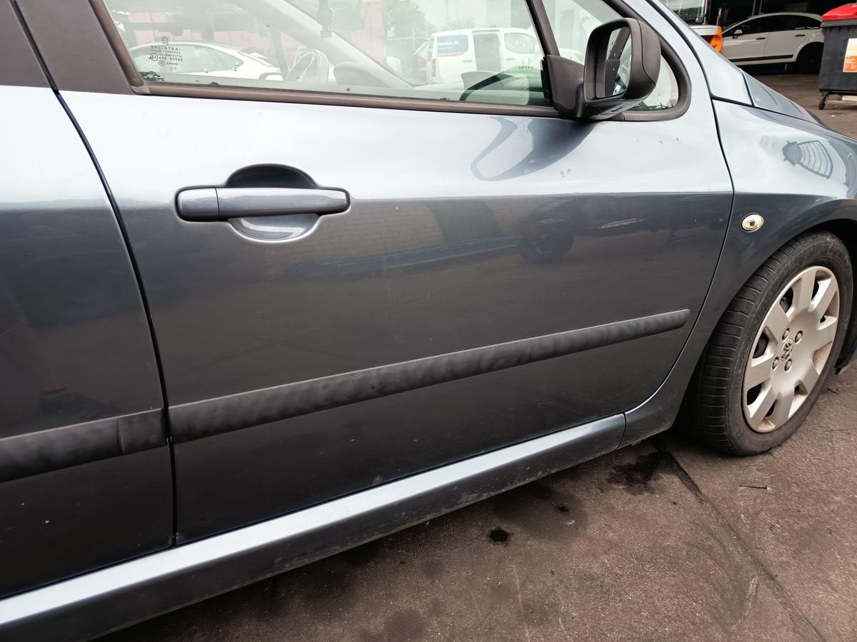 Peugeot 307 orig Tür vorn rechts Beifahrertür 5türer EZW Eisengrau Bj 2005