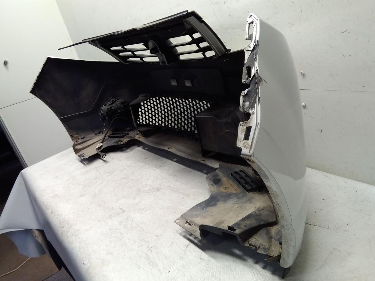 Dacia Sandero SD original Stossf&auml;nger Sto&szlig;stange vorn TED69 platingrau BJ2008