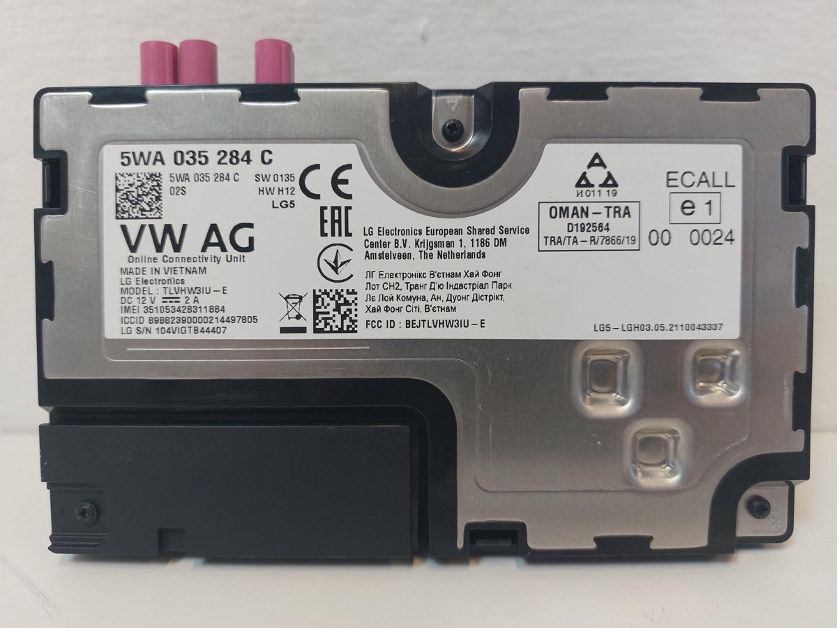 VW Golf 8 VIII CD Variant Steuerger&auml;t Online Dienste Online Service OEM