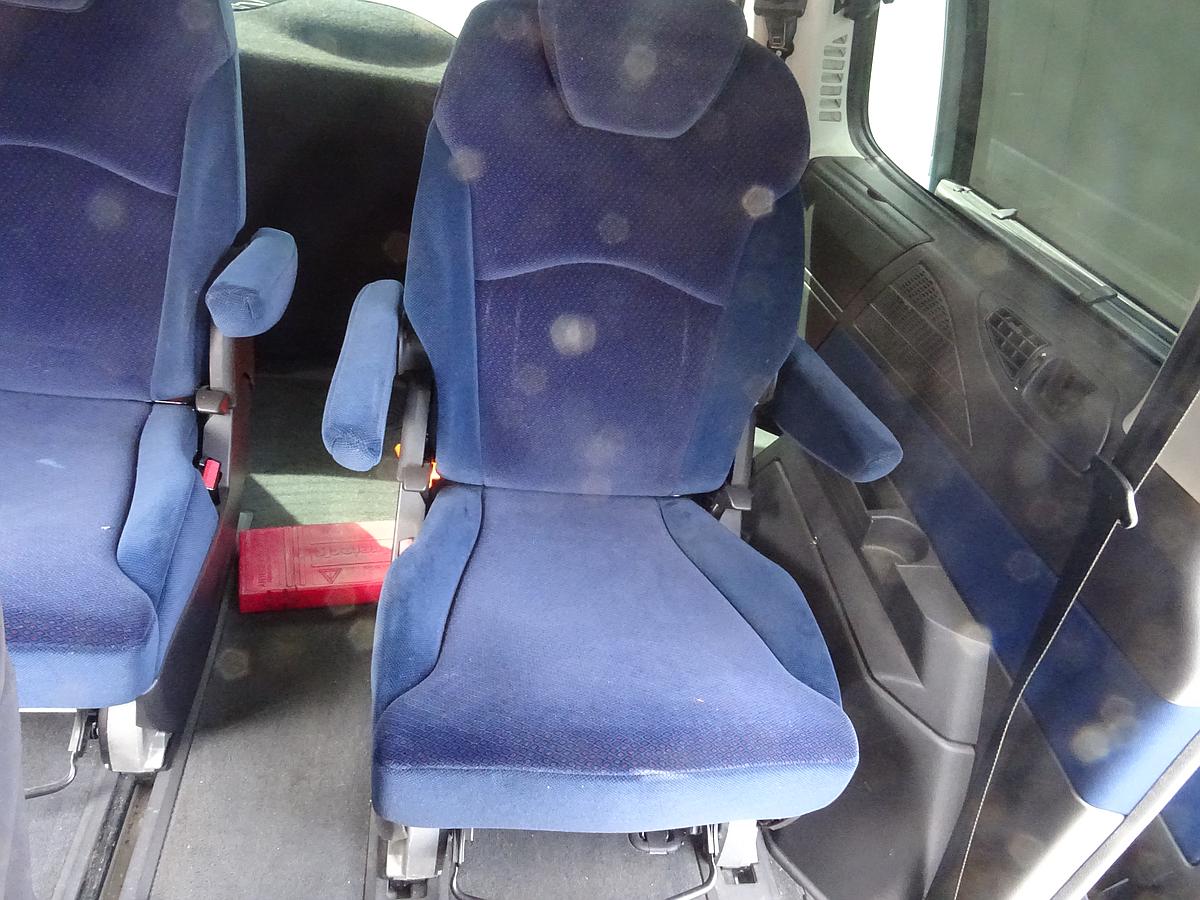 Fiat Ulysse 2 original Sitz hintere Reihe links Velours Blau