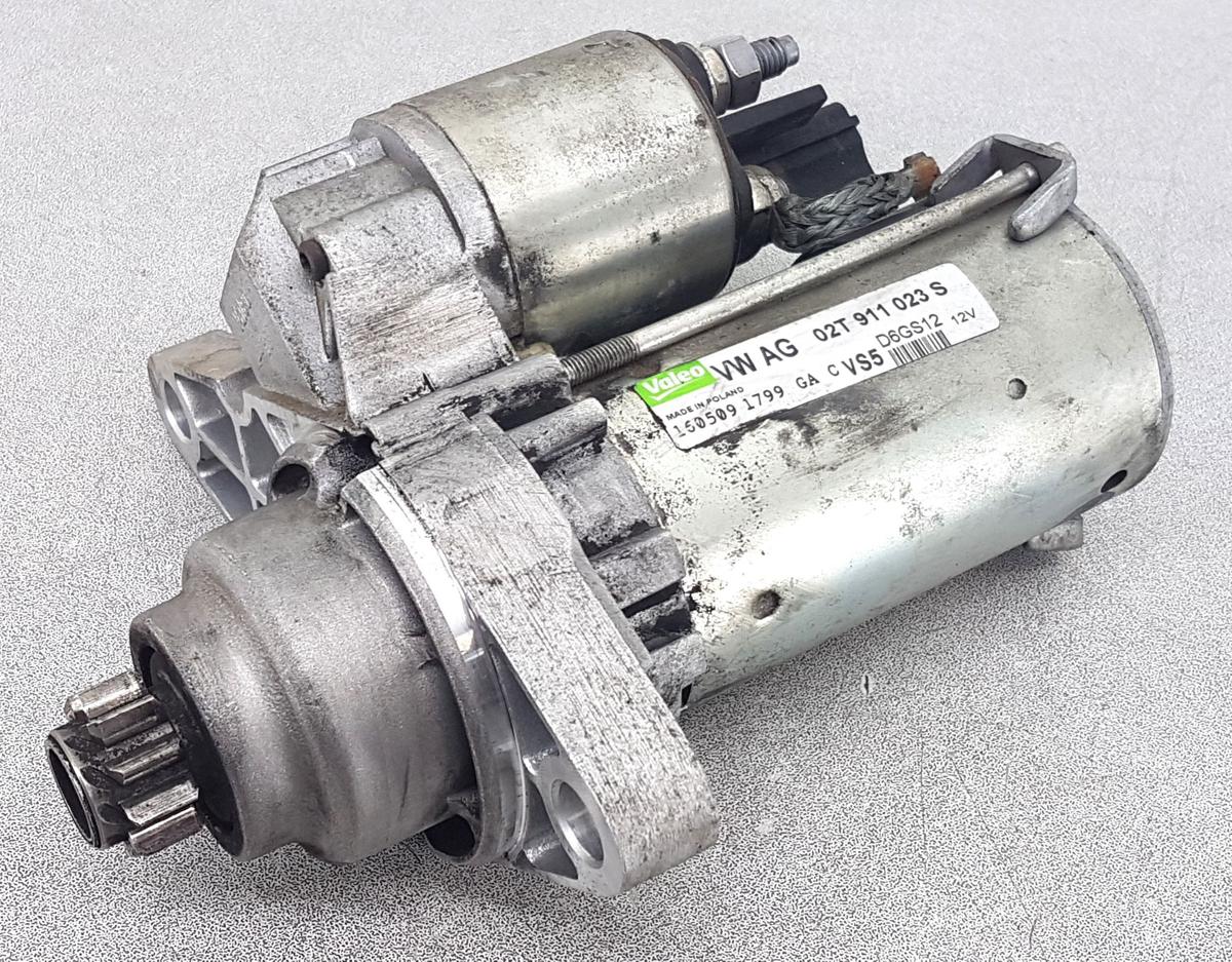 VW Golf VI Anlasser Starter 02T911023S D6GS12 Bj2009 1,4 59kw CGGA