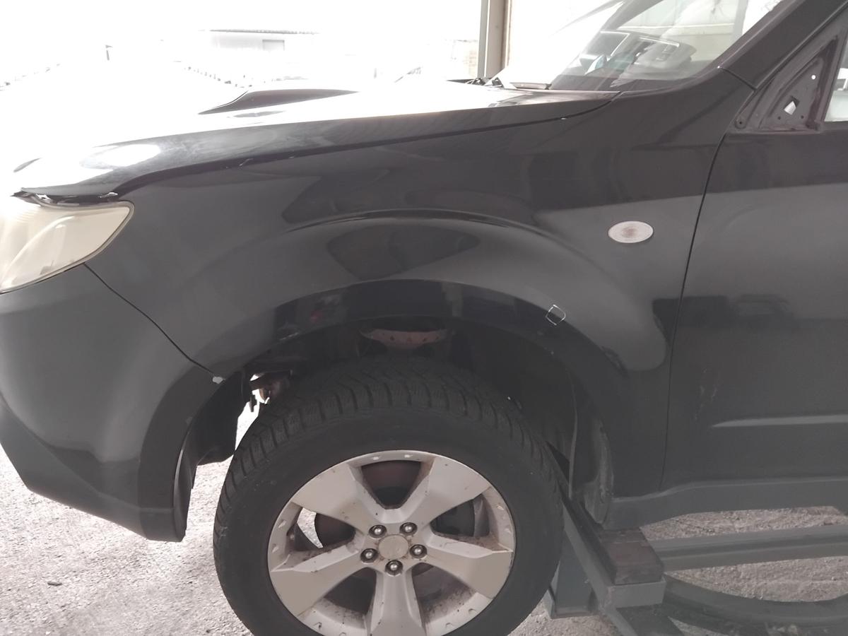 Subaru Forester 3 SH original Kotfl&uuml;gel vorn links 32J Obsidianschwarz BJ2011