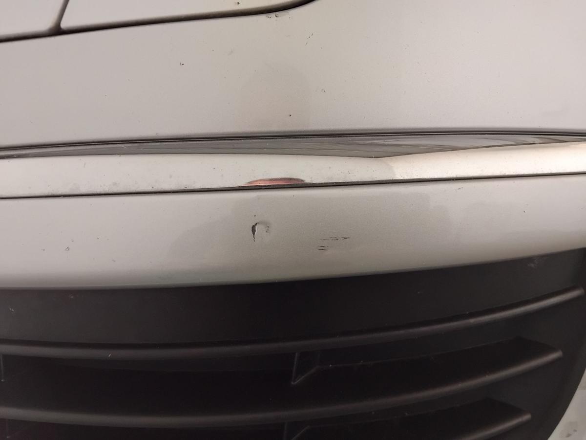VW Jetta 5 1K2 original Sto&szlig;stange Sto&szlig;f&auml;nger vorn SRA BJ2007 LA7W reflexsilber