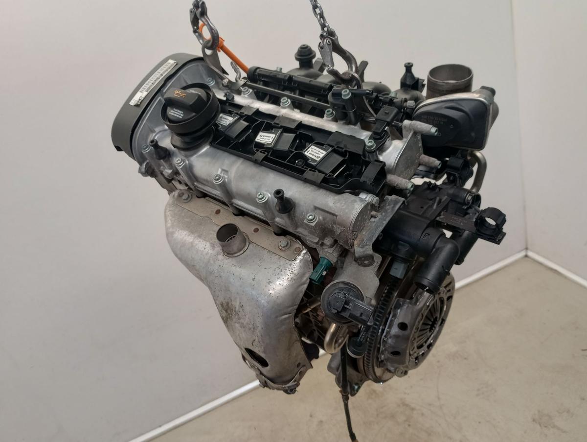Skoda Fabia 6Y geprüfter Motor BBZ Benzin 1,4l 74kW 118TKM Bj 2005