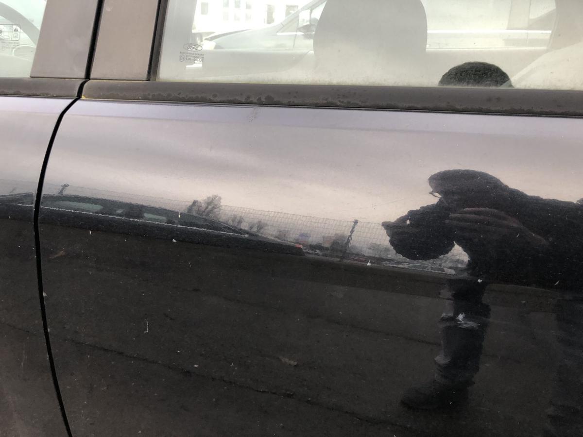 Ford Focus DA3 ab08 Tür hinten links Fondtür 5türer schwarz Rohbau