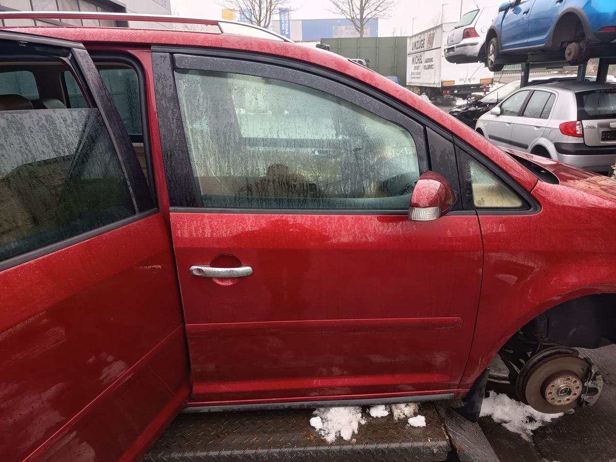 VW Touran 1T original T&uuml;r vorn rechts Beifahrer A3W Red Spice Bj 2004