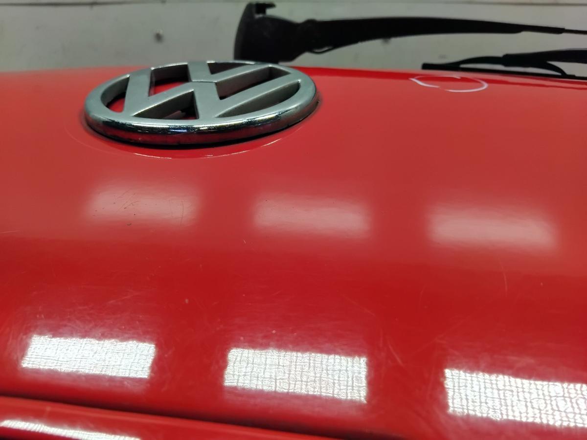 VW Lupo 6X original Heckklappe LP3G Flashrot mit Heckscheibe BJ1999