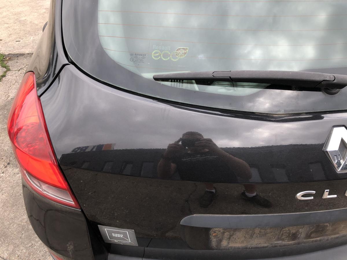 Renault Clio 3 III Grandtour Heckklappe mit Heckscheibe Kombi NV676 Noir Nacre