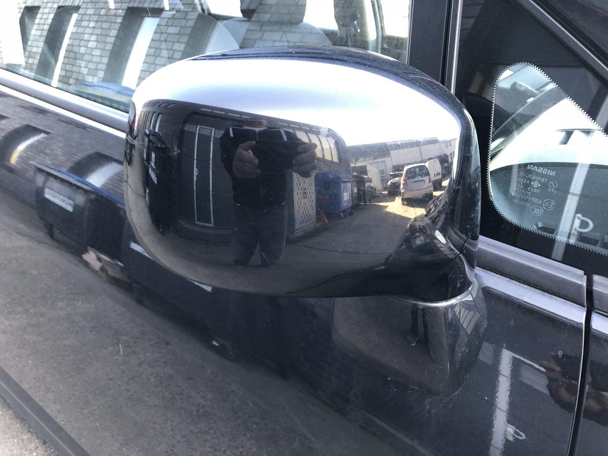 Nissan Tiida C11 Au&szlig;enspiegel rechts Seitenspiegel Spiegel elek KH3 Superblack