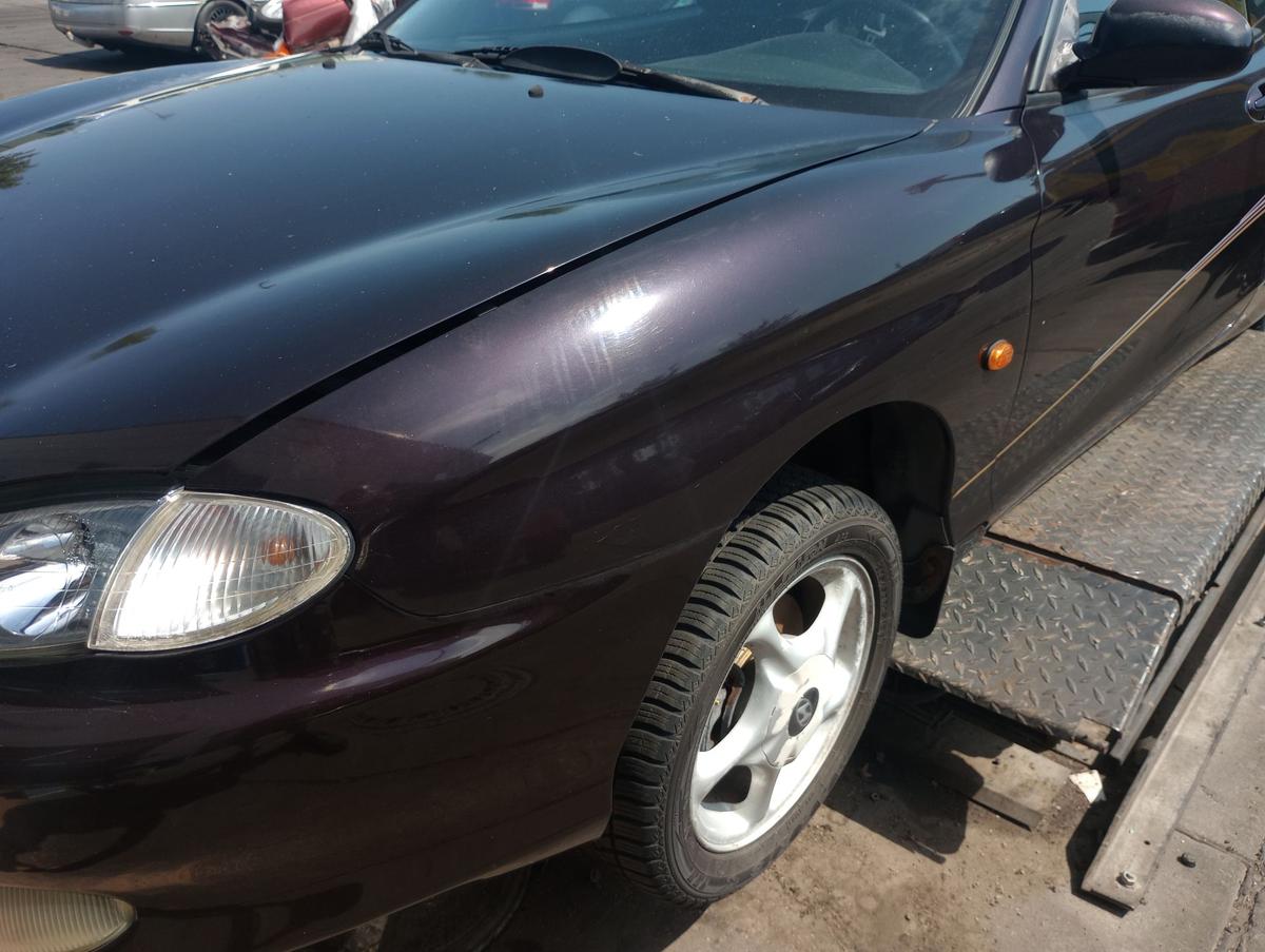 Hyundai Coupé RD orig Kotflügel links Deep Purple vor Facelift bis Bj 1999