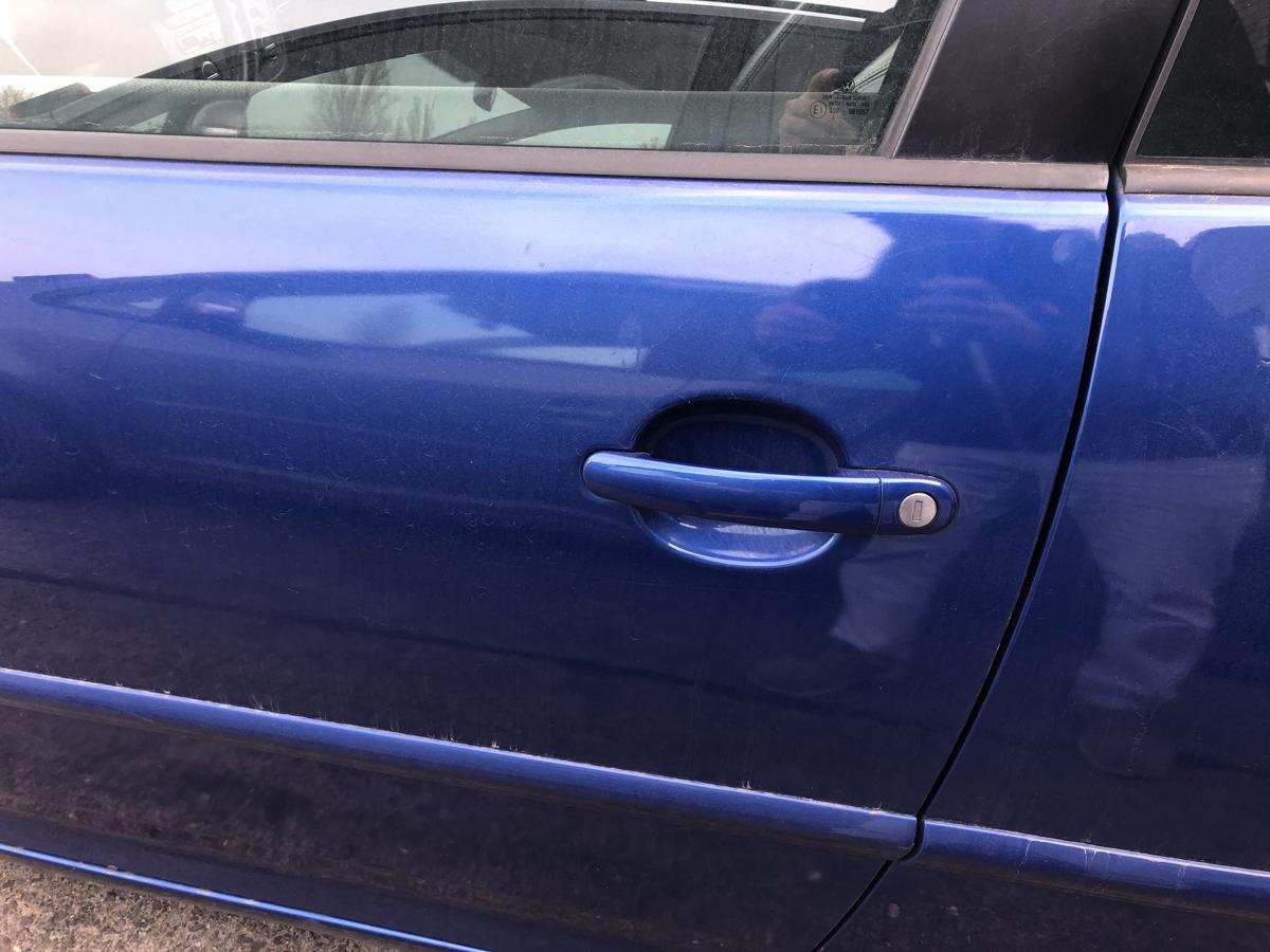 VW Golf 5 V 1K T&uuml;r vorn links Fahrert&uuml;r nur 3 t&uuml;rer LC5J Laserblaumet
