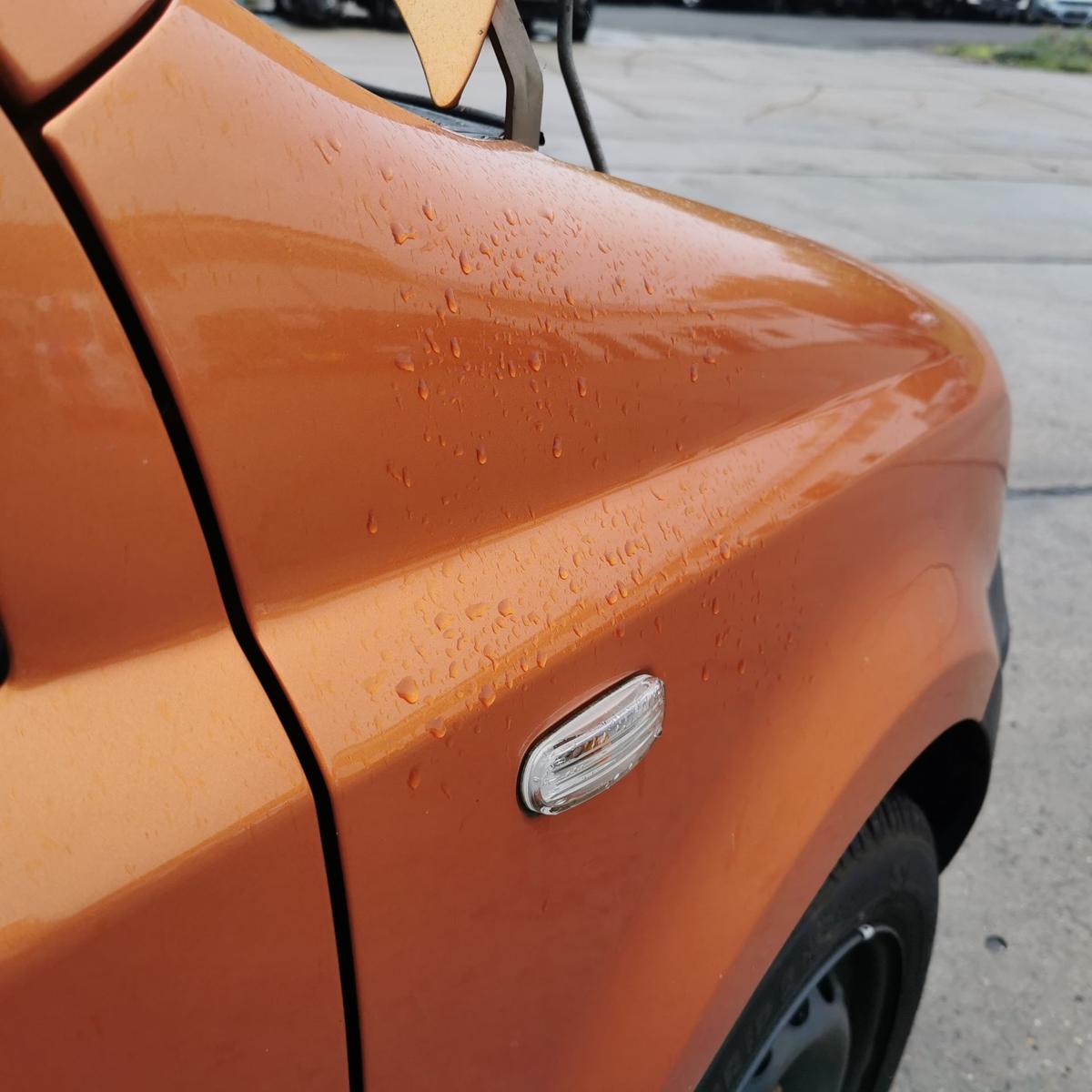 Fiat Panda 169 Kotflügel Fender Seitenwand vorn rechts 505 Arancio New Batik