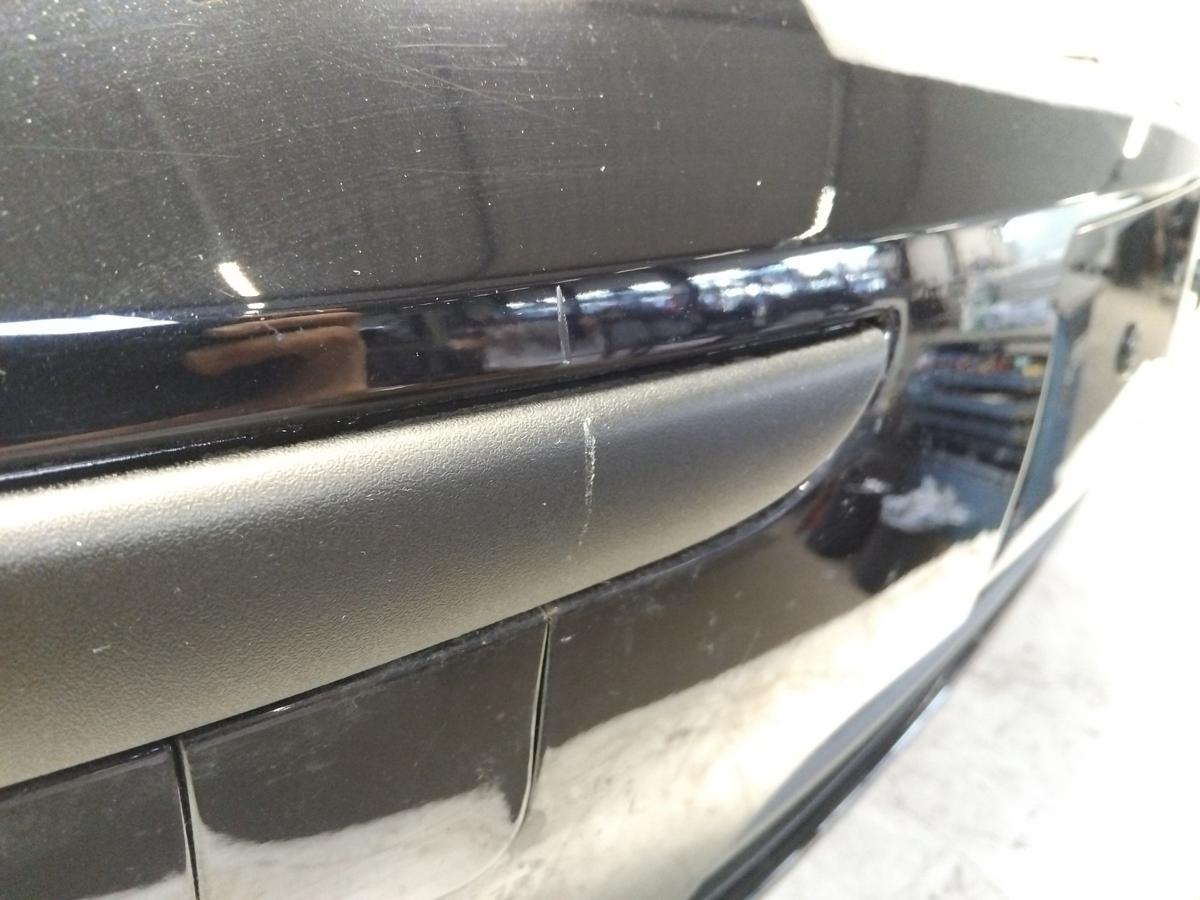 Ford Focus 1 Facelift Sto&szlig;stange Sto&szlig;f&auml;nger vorn pantherschwarzmetallic Bj.2004
