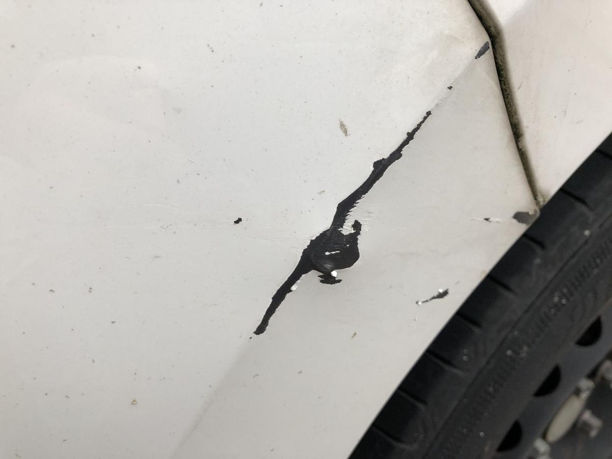 VW Golf Sportsvan AUV ab17 Stoßfänger hinten PDC LC9A beschädigt Bumper