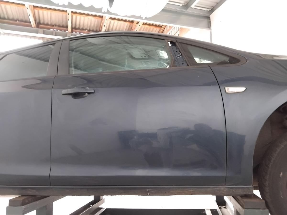 Opel Astra J Tür vorn rechts Beifahrertür 5-türig Anrostung BJ2011 Z22A ozeanblaumetallic
