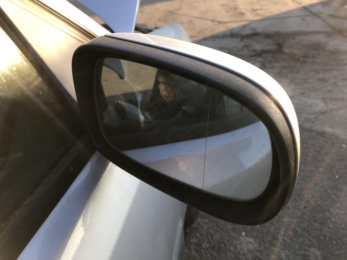 Saab 9-3 Typ YS3F Aussenspiegel rechts elektrisch Seitenspiegel silber heizbar