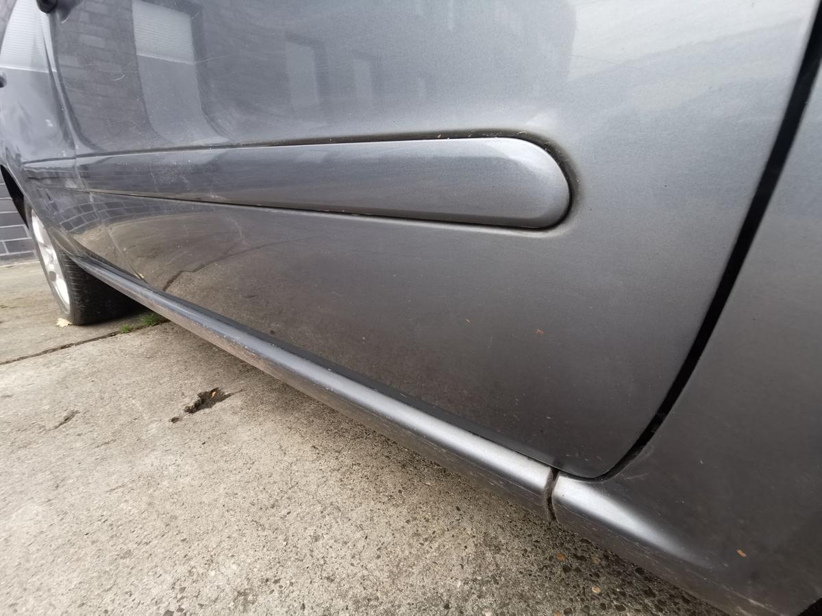 Opel Zafira B Beifahrertür Tür Autotür Rohbau vorn rechts Z155 Moonland grau met