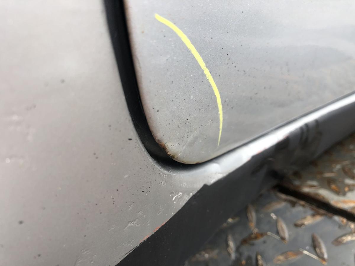 Ford Galaxy II WA6 original Tür hinten rechts Fond Kristallsilber Bj 2006