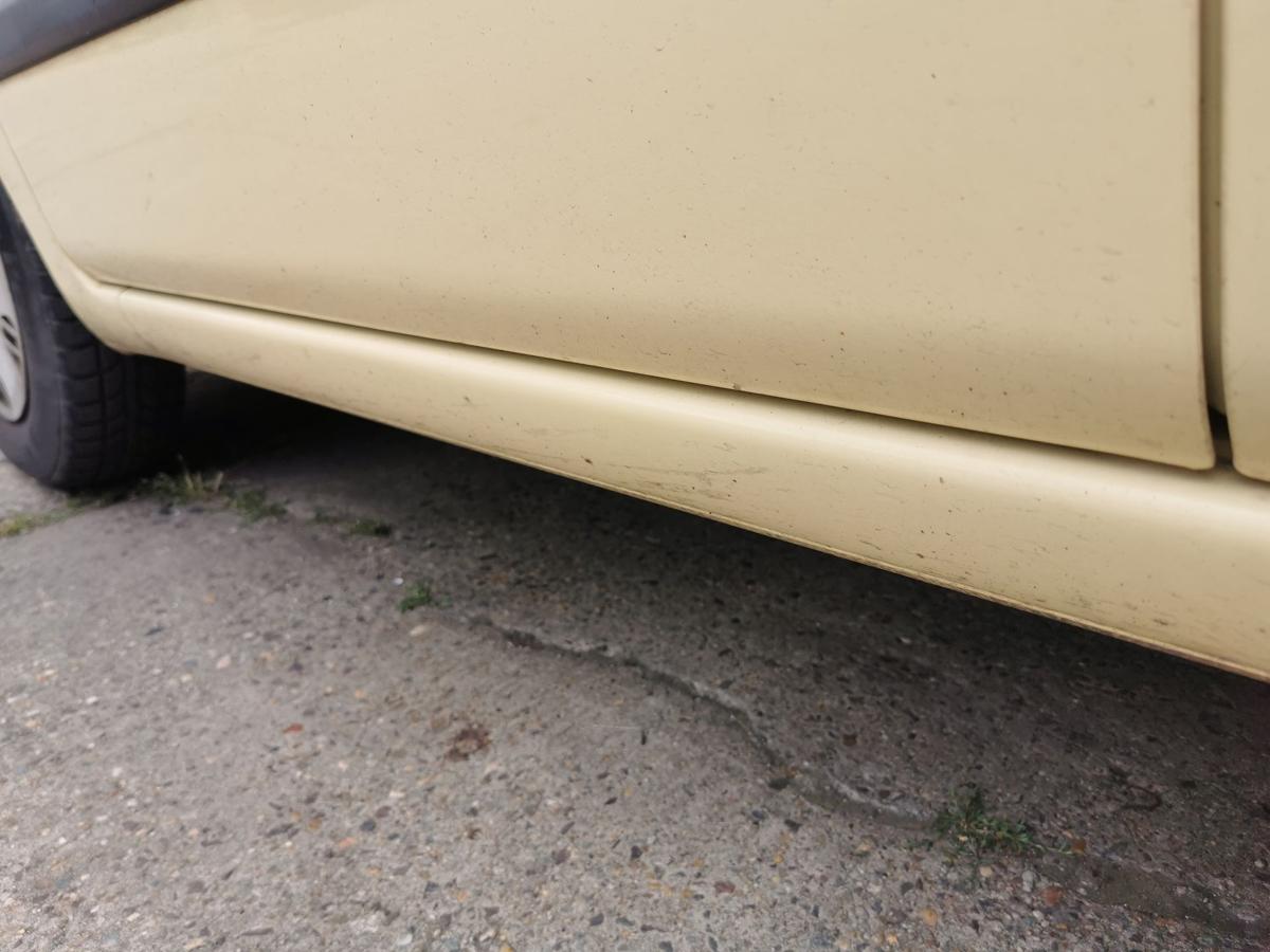 Fiat Panda 169 Fahrertür Tür Autotür Rohbau vorn links 541 Giallo Ottimista Gelb