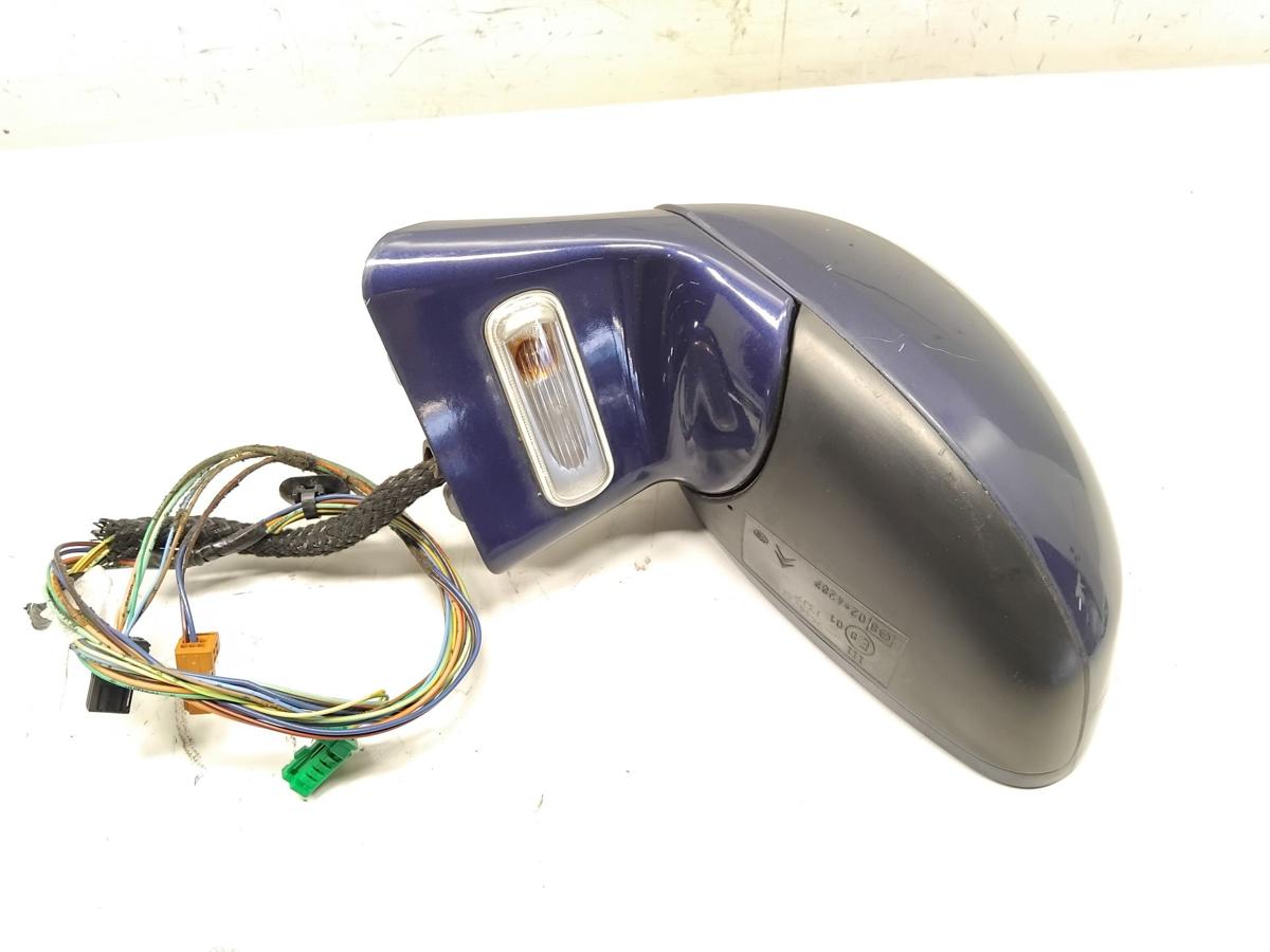 Citroen C4 orig Au&szlig;enspiegel links elektrisch anklappbar beheizt 7pol+2pol BJ07