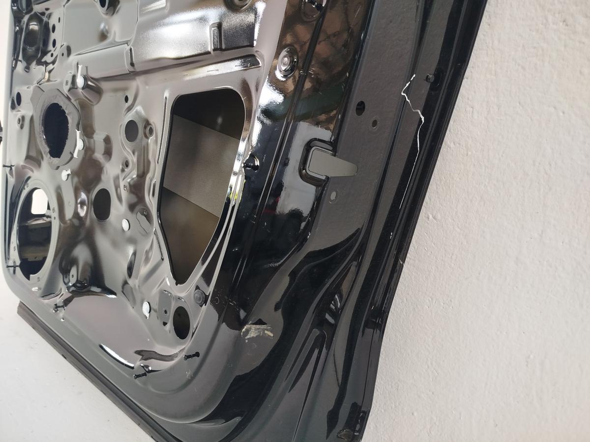 Audi Q2 Typ AG Tür vorn rechts Beifahrertür Rohbau beschädigt LY9B schwarz