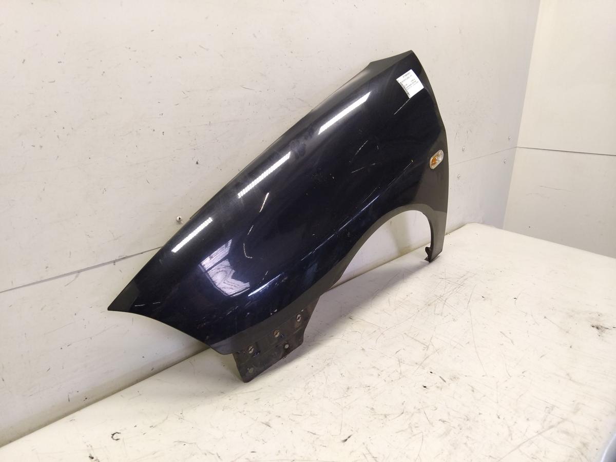 Seat Ibiza 6L original Kotfl&uuml;gel vorn links schwarzmetallic LC9Z Bj.2007