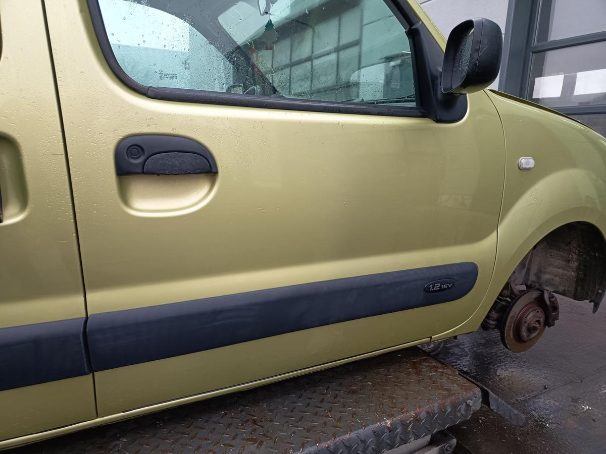 Renault Kangoo KC original T&uuml;r vorn rechts TED99 Limettengr&uuml;n ab 2003