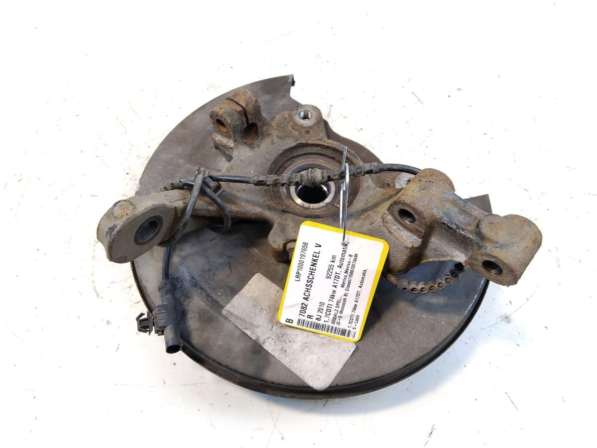 Opel Meriva B Achsschenkel Radlagergeh&auml;use Vorderachse rechts 1.7CDTI 74kw BJ10