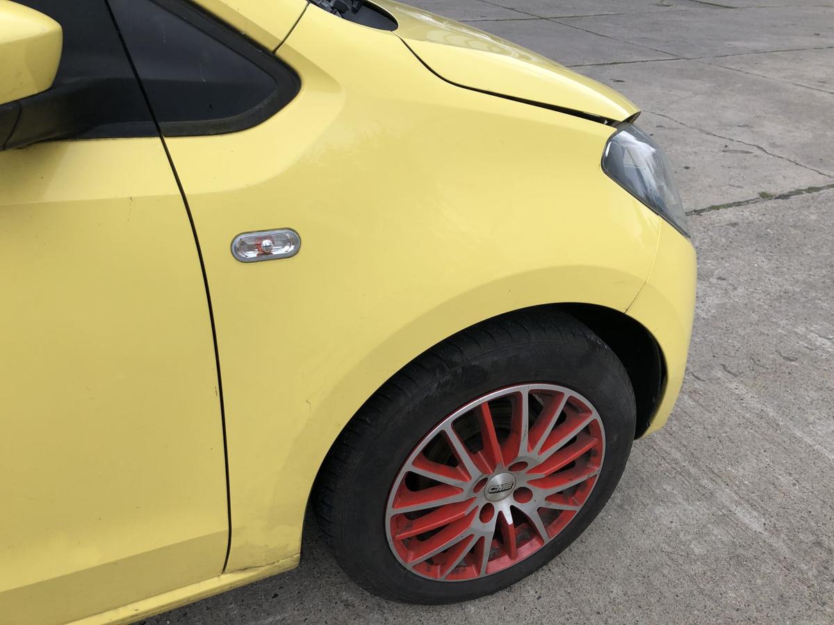Seat Mii Typ AA Kotfl&uuml;gel vorn rechts Beifahrerseite LB1B Sunflower Yellow