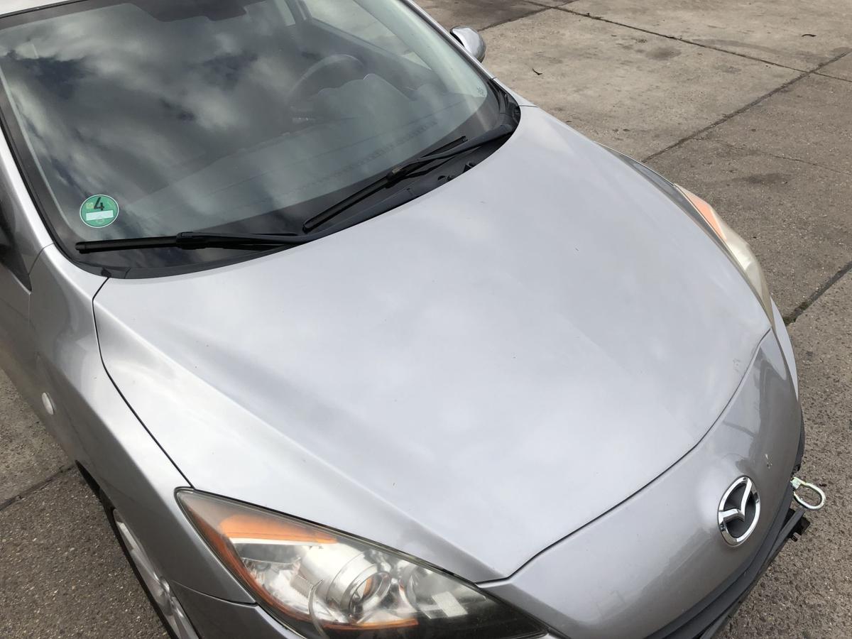 Mazda 3 Typ BL Motorhaube Haube Motorklappe vorn 38P Liquid Silver Met