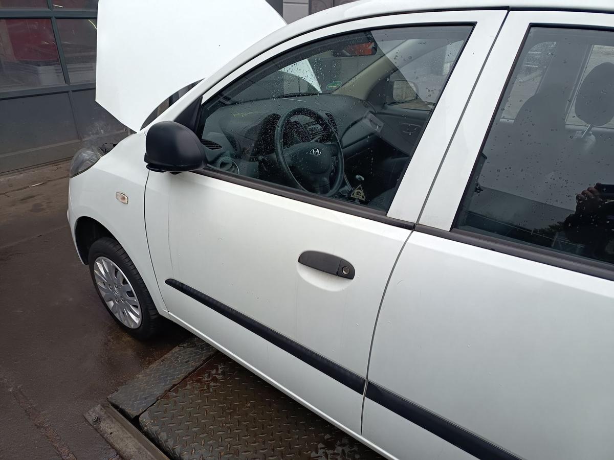 Hyundai I10 PA original T&uuml;r vorne links PGU Crystal White Baujahr 2011