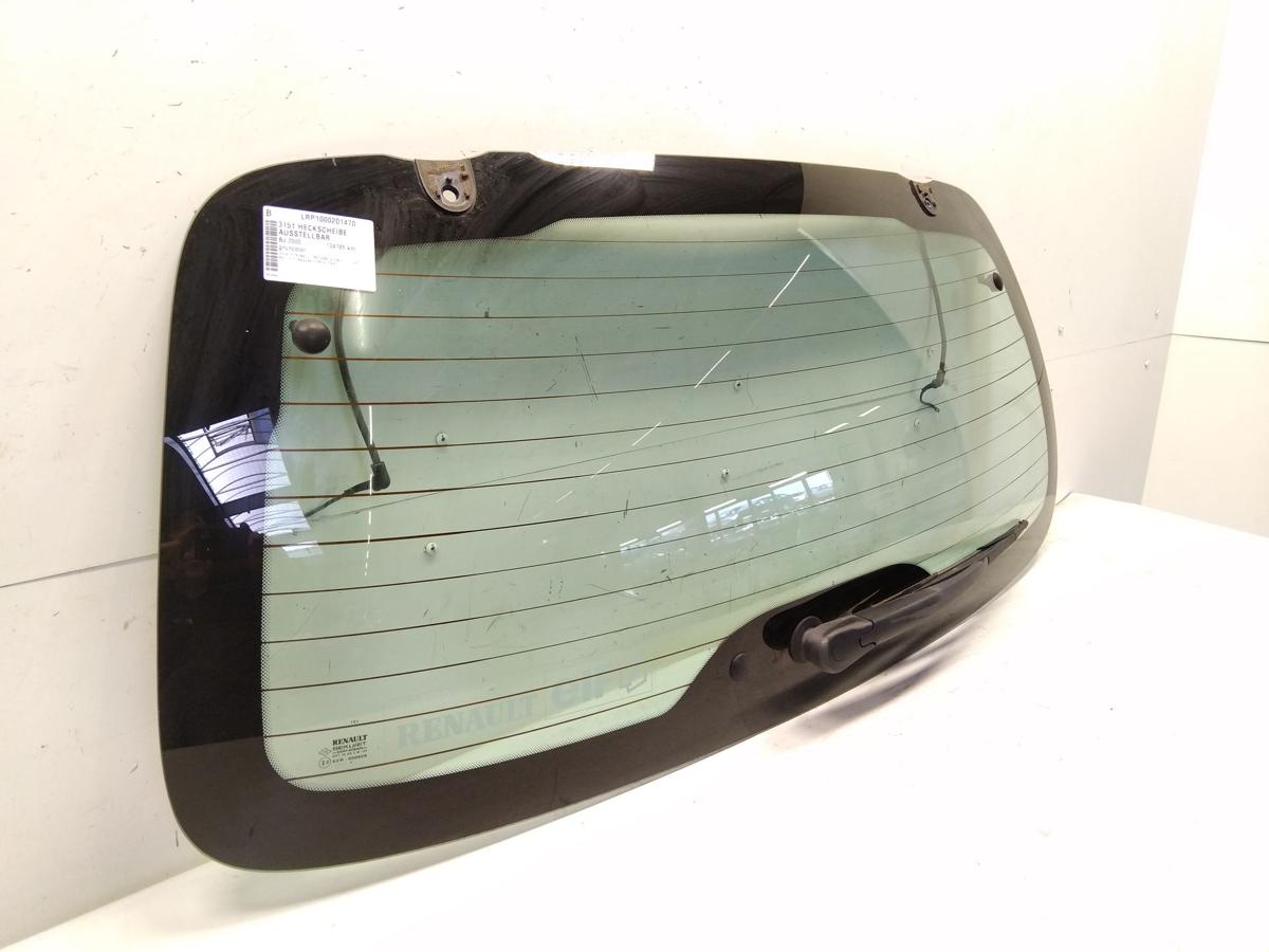 Renault Megane Scenic 1 JA original Heckscheibe ausstellbar gr&uuml;ncolor BJ2000