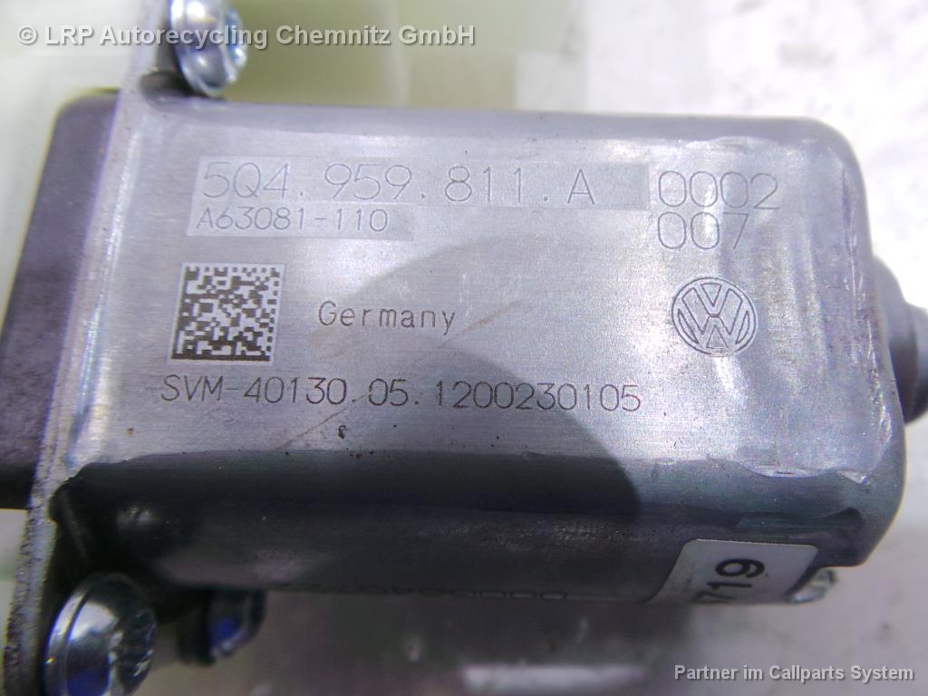 VW Golf 7 VII BJ 2012 Fensterhebermotor hinten links 5Q4959811A