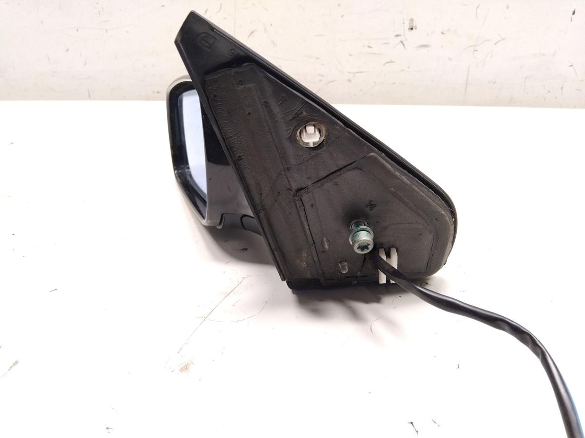 VW Golf 4 original Außenspiegel links elektrisch beheizt schwarzmetallic LC9Z
