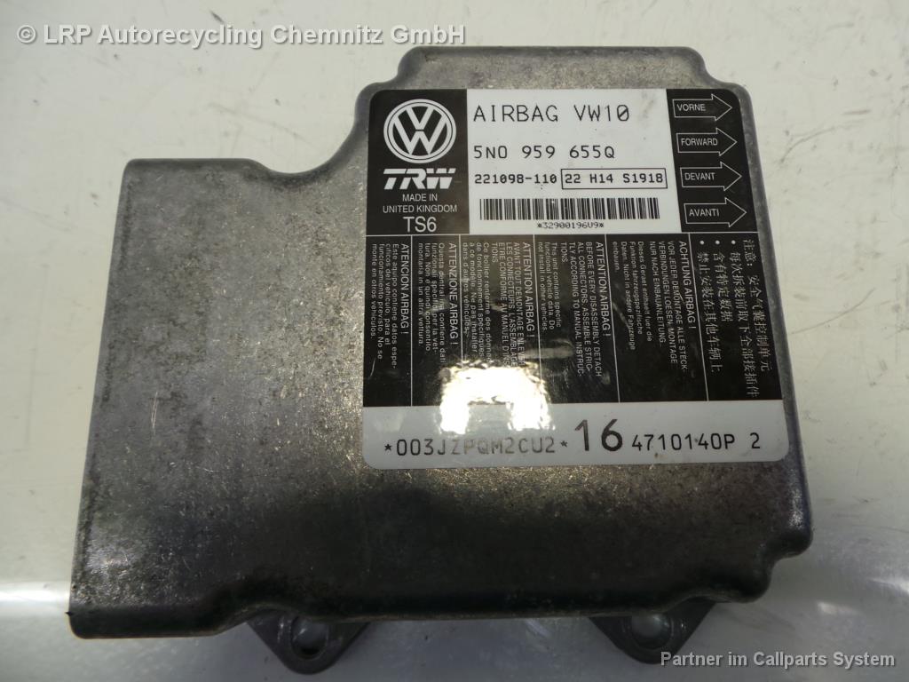 VW Passat 3C BJ 2011 Steuergerät Airbag 5N0959655Q