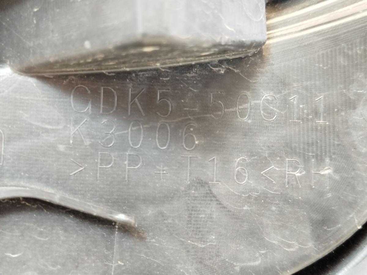 Mazda 6 GH Gitter Blende Verkleidung Stossfänger vorn rechts NSW Bj 2010-2012