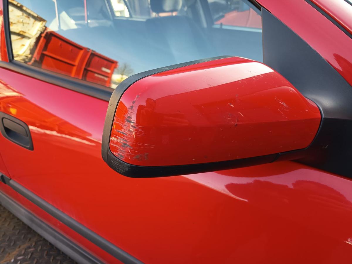 Opel Astra G original Au&szlig;enspiegel rechts elektrisch Y547 Magmarot Baujahr 1998