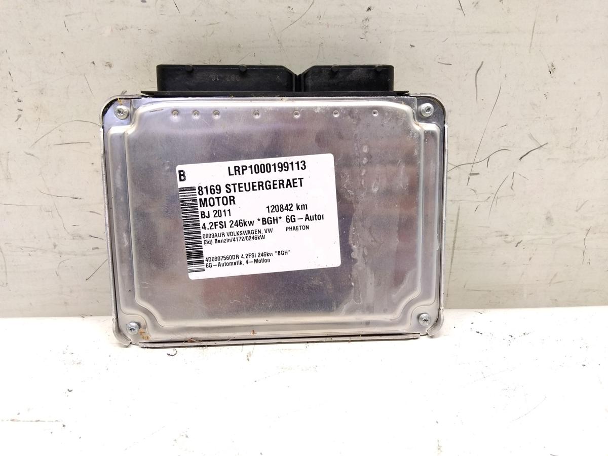 VW Phaeton GP3 Motorsteuerger&auml;t 4.2FSI 246kw BGH BJ2011 4D0907560DR 0261S04454